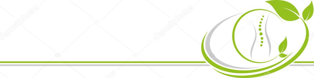 Body, hands, physiotherapy, orthopedics, background, logo