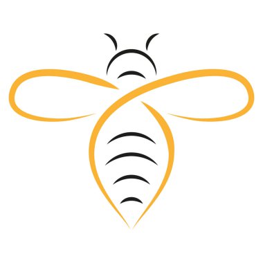 Arı, yaban arısı, hayvan, böcek, logo, simge 