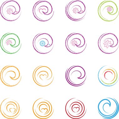 Spiral Logo, Logolar, Simge Koleksiyonu, Çeşitli Spiral