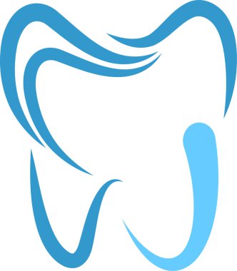 Diş, diş implantı, diş hekimi, dişçi, logo, simge