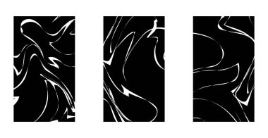 Çağdaş vektör ve web tasarım projeleri için ideal boyutlarda, soyut modern formlar, yaratıcı komedi tarzı paneller ve çeşitli fayanslar içeren Bento tarzı ızgara düzeni. Kare daire.