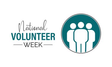 Gönüllü takdir konsepti basit insan simgeleri ve kalp sembolleri aracılığıyla birlik, bakım ve desteği gösteriyor.