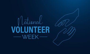 Gönüllü takdir konsepti basit insan simgeleri ve kalp sembolleri aracılığıyla birlik, bakım ve desteği gösteriyor.