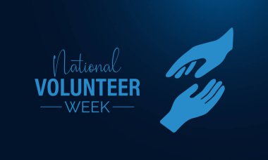 Gönüllü takdir konsepti basit insan simgeleri ve kalp sembolleri aracılığıyla birlik, bakım ve desteği gösteriyor.