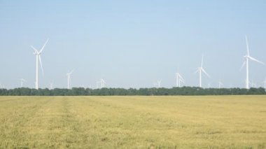 Rüzgar Türbini yaz buğday alan