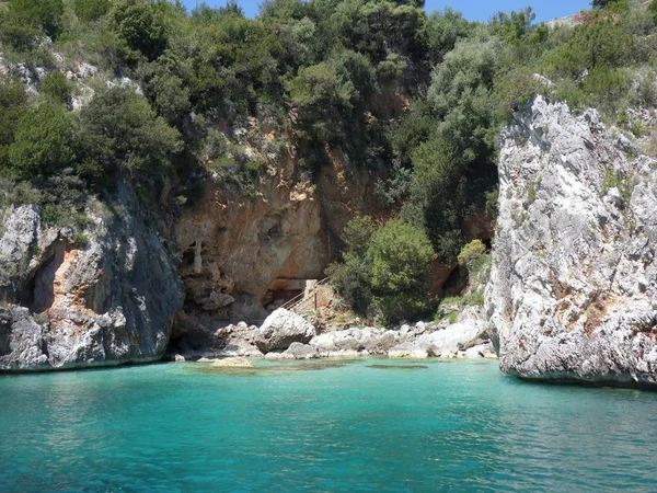 Marina di Camerota - Cala degli Infreschi — Fotografia de Stock