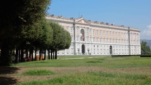 Caserta Campanië Italië September 2020 Versnelde Film Van Het Koninklijk — Stockvideo