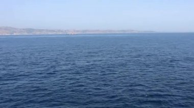 Messina ~ ~ Panoramica dello Traversata 'daki dal traghetto' ya kadar uzanıyor