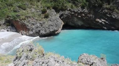 Marina di Camerota - Panoramica di Cala Bianca dalla scogliera