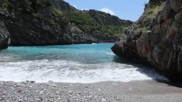 Marina di Camerota - Spiaggia di Cala Bianca — Video