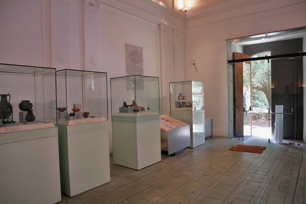 Velia Campania Talya Haziran 2020 Paestum Velia Arkeoloji Parkı — Stok fotoğraf