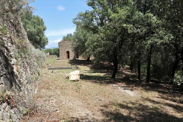 Velia Campania Italië Juni 2020 Archeologisch Park Paestum Velia — Stockfoto