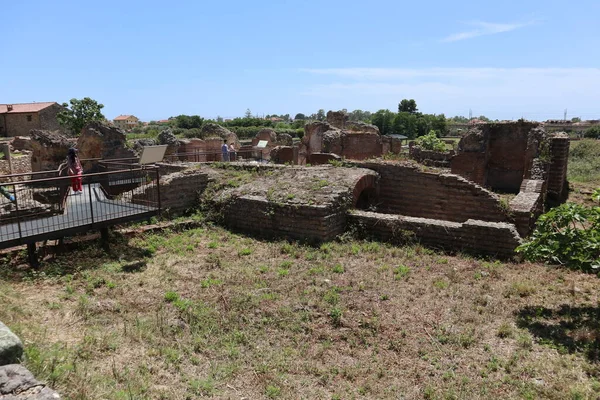 Velia Kampanien Italien Juni 2020 Arkeologiska Parken Paestum Och Velia — Stockfoto