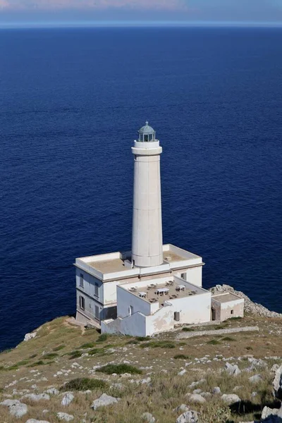 Otranto Puglia Italy June 2020 Panorama Punta Palascia Most Eastern — Stock Photo, Image