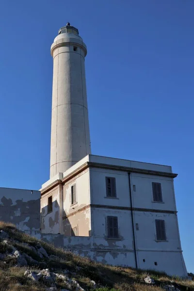 Otranto Puglia Olaszország 2020 Június Panoráma Punta Palasciából Olaszország Legkeletibb — Stock Fotó