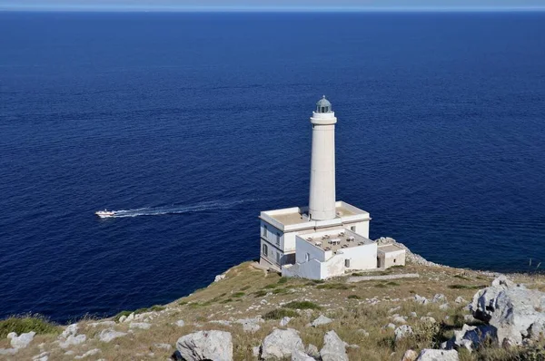 Otranto Puglia Ιταλία Ιουνίου 2020 Πανόραμα Από Την Punta Palascia — Φωτογραφία Αρχείου