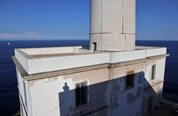 Otranto Puglia Italy June 2020 Coastal Panorama Punta Palascia Most — Stock Photo, Image