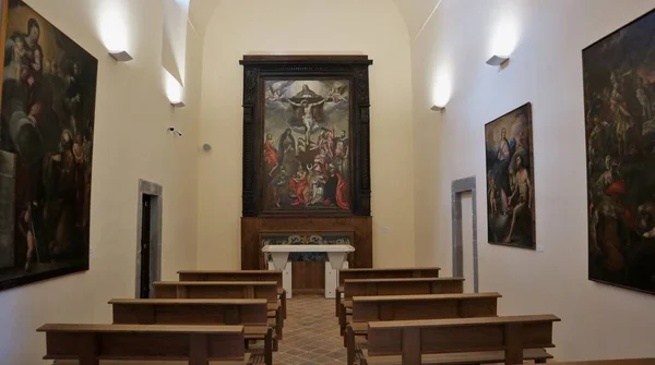 Melfi Basilicata Ιταλία Οκτωβρίου 2020 Εσωτερικό Του Ευγενούς Παρεκκλησίου Του — Φωτογραφία Αρχείου