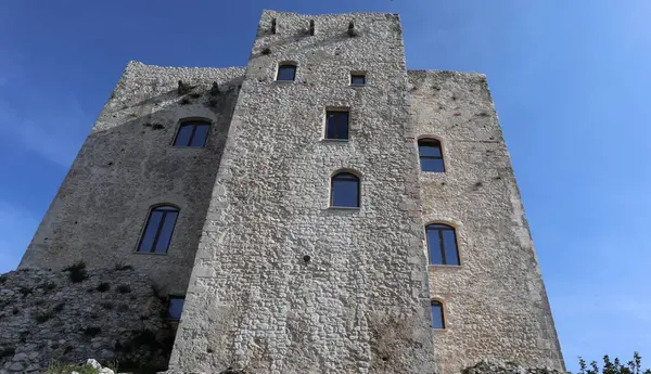 Bagnoli Irpino Kampanien Italien Oktober 2020 Schloss Cavaniglia Der Lombardischen — Stockfoto