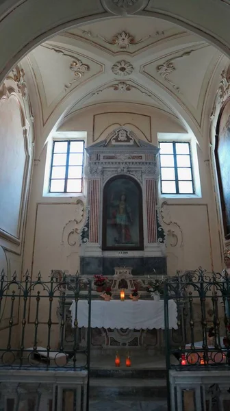 Nusco Campanie Italie Octobre 2020 Intérieur Cathédrale Sant Amato — Photo