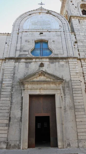 Nusco Campania Italy October 2020 Cathedral Sant Amato Patron Saint — Stock Photo, Image