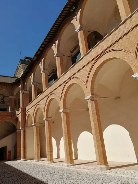 Spoleto Umbrië Italië September 2019 Fort Van 14E Eeuw Sant — Stockfoto