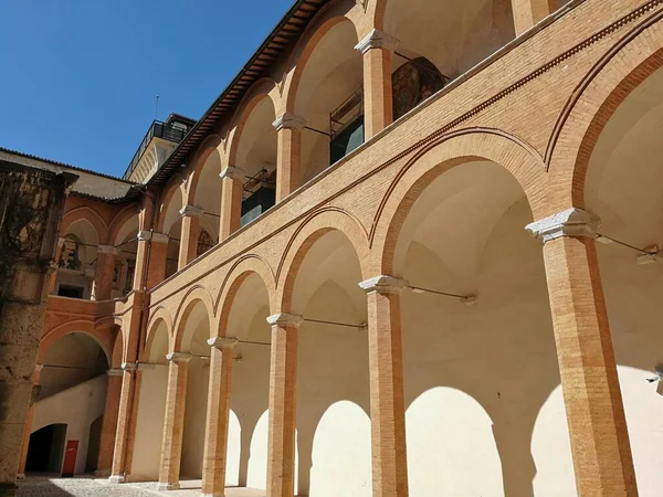 Spoleto Umbrië Italië September 2019 Fort Van 14E Eeuw Sant — Stockfoto