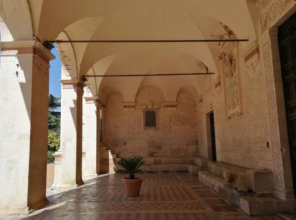 Spoleto Umbria Settembre 2019 Cattedrale Santa Maria Assunta — Foto Stock