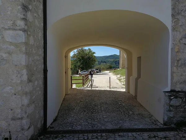 Spoleto Umbría Italia Septiembre 2019 Fortaleza Del Siglo Xiv Colina — Foto de Stock