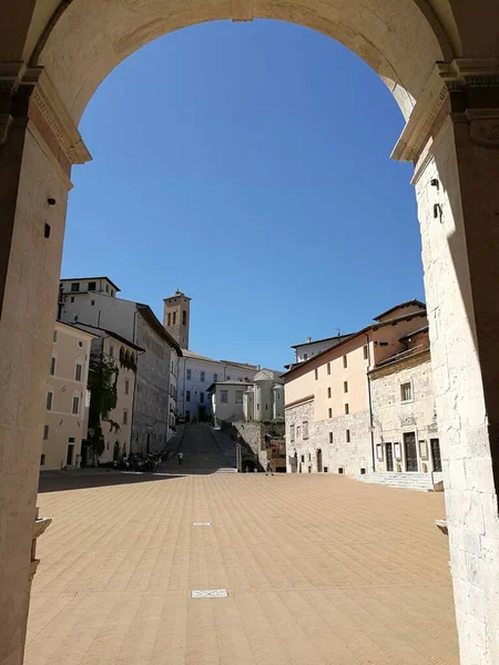 Spoleto Umbria Olaszország 2019 Szeptember Santa Maria Assunta Katedrális — Stock Fotó
