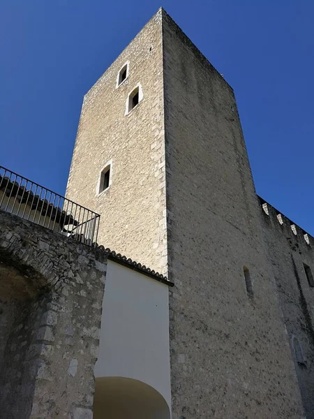 Spoleto Umbria Itálie Září 2019 Pevnost Století Kopci Sant Elia — Stock fotografie