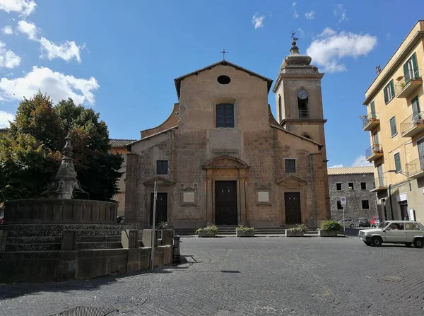 Viterbo Lazio Italië September 2019 Kerk Van San Faustino Giovita — Stockfoto