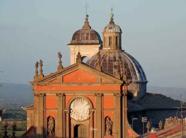 Viterbo Lazio Settembre 2019 Chiesa Della Santissima Trinità Detta Anche — Foto Stock