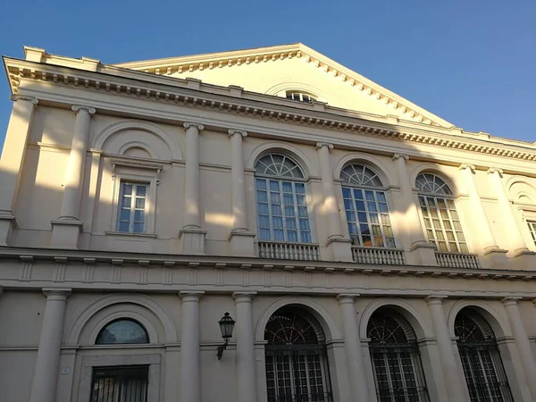 Viterbo Lazio Italia Septiembre 2019 Teatro Unión Plaza Giuseppe Verdi — Foto de Stock