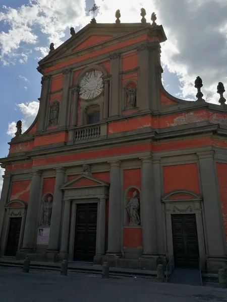 Viterbo Lazio Talya Eylül 2019 Kutsal Üçlü Kilisesi Aynı Zamanda — Stok fotoğraf