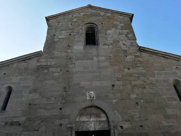 Viterbo Lazio Olaszország 2019 Szeptember Santa Maria Della Nuova Templom — Stock Fotó