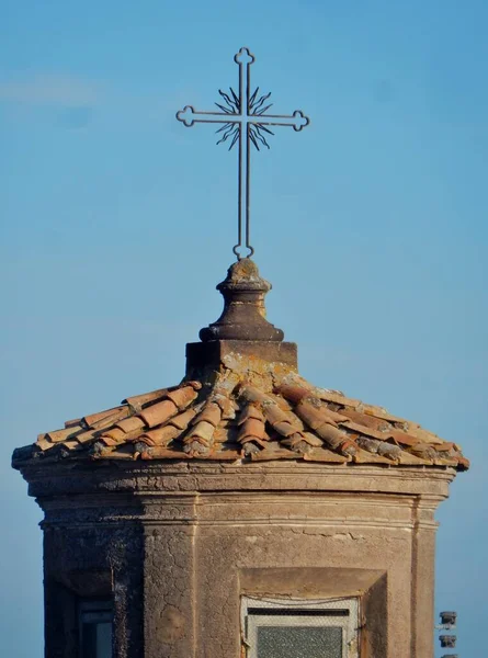 Viterbo Lazio Italia Settembre 2019 Chiesa San Faustino Giovita Piazza — Foto Stock