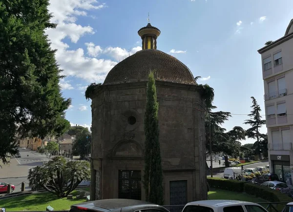 Viterbo Lazio Italia Septiembre 2019 Pequeña Iglesia Del Siglo Santa — Foto de Stock