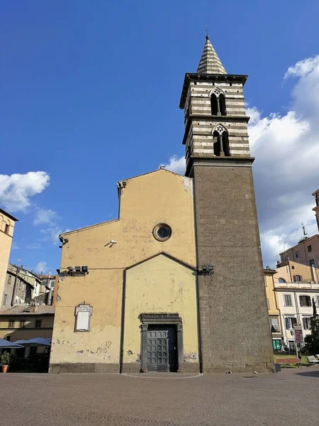 Viterbo Lazio Italia Settembre 2019 Chiesa San Giovanni Battista Degli — Foto Stock