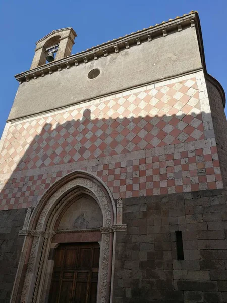 意大利拉齐奥维泰博 2019年9月9日 圣玛丽亚教堂 — 图库照片