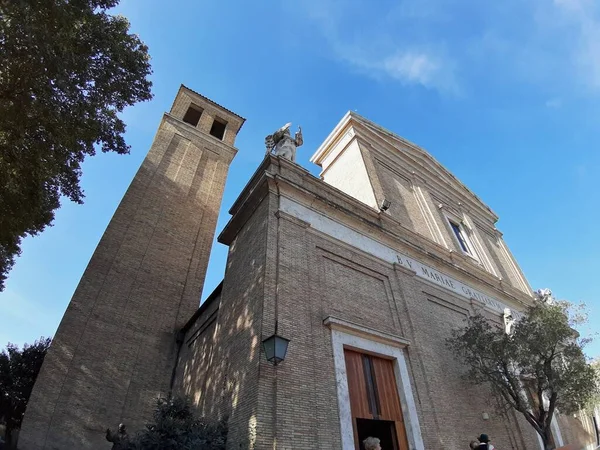 Roma Lazio Italia Octombrie 2019 Biserica Din Secolul Lea Santa — Fotografie, imagine de stoc