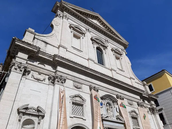 Rom Latium Italien Oktober 2019 Die Kirche Santa Maria Traspontina — Stockfoto