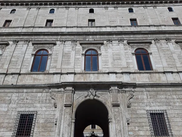 Rome Lazio Italië Oktober 2019 Het Zestiende Eeuwse Palazzo Castellesi — Stockfoto