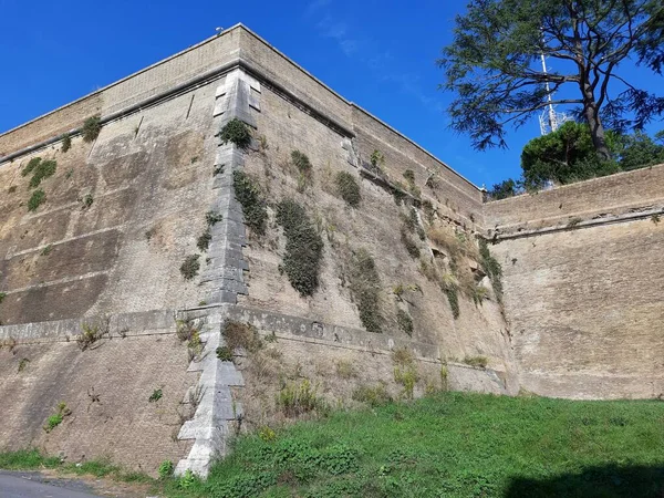 Roma Lazio Italia Octubre 2019 Vista Las Murallas Ciudad Largo — Foto de Stock