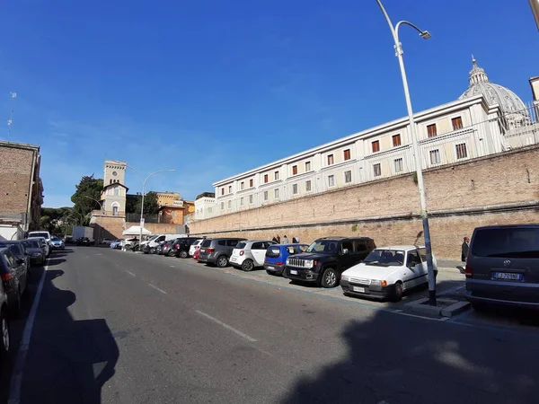 Roma Lácio Itália Outubro 2019 Vista Casa Santa Marta Atrás — Fotografia de Stock