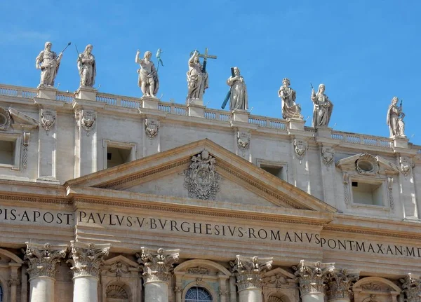 Vatican Lazio Italy October 2019 Basilica San Pietro Square — Stock Photo, Image