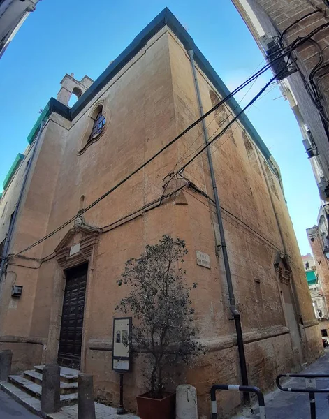 Taranto Puglia Itália Novembro 2019 Igreja Século Xviii Dedicada San — Fotografia de Stock