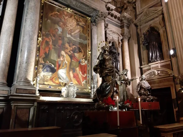 Neapel Kampanien Italien Januar 2020 Barockkapelle Der Kathedrale Die Von — Stockfoto