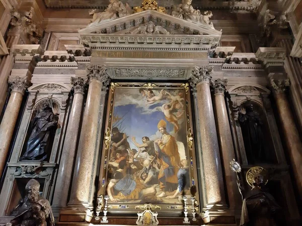Napels Campanië Italië Januari 2020 Barokke Kapel Van Kathedraal Opdracht — Stockfoto