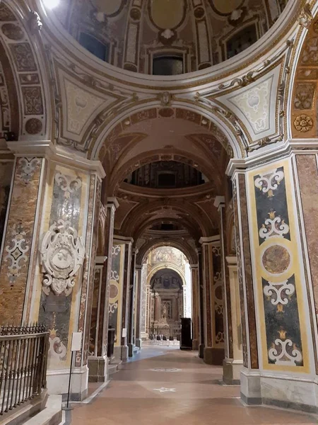 Neapel Kampanien Italien Januari 2020 Monumental Basilika Byggd 1500 Talet — Stockfoto